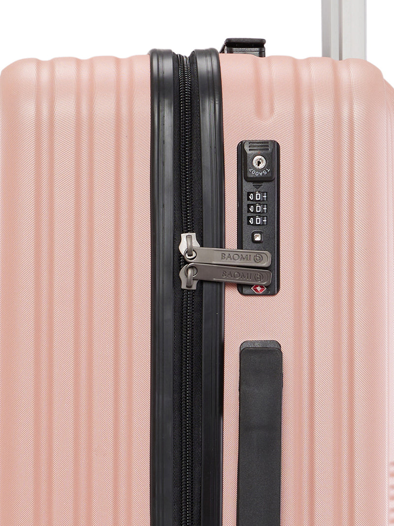 BAOMI URBAN VOYAGE Range Rose Gold Hard Medium Luggage