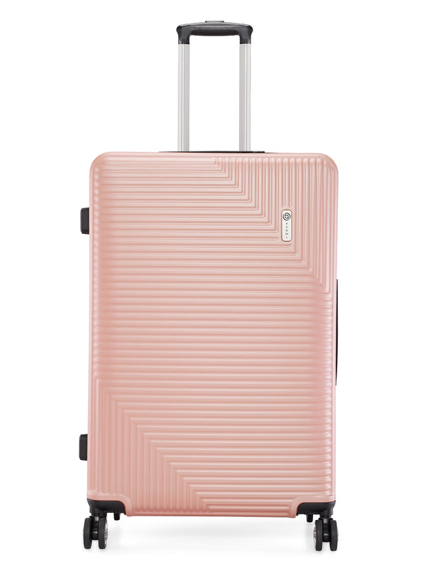BAOMI URBAN VOYAGE Range Rose Gold Hard Large Luggage