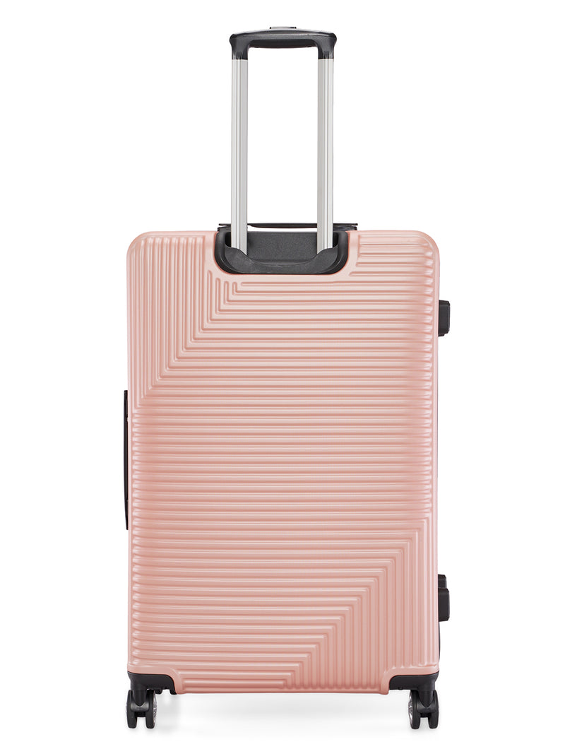 BAOMI URBAN VOYAGE Range Rose Gold Hard Large Luggage