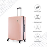 BAOMI URBAN VOYAGE Range Rose Gold Hard Large Luggage