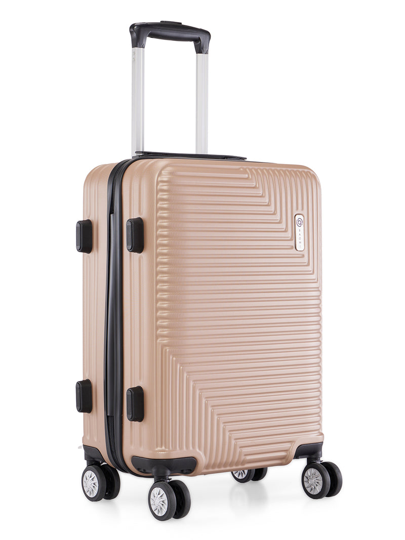 BAOMI URBAN VOYAGE Range Light Brown Hard Cabin Luggage