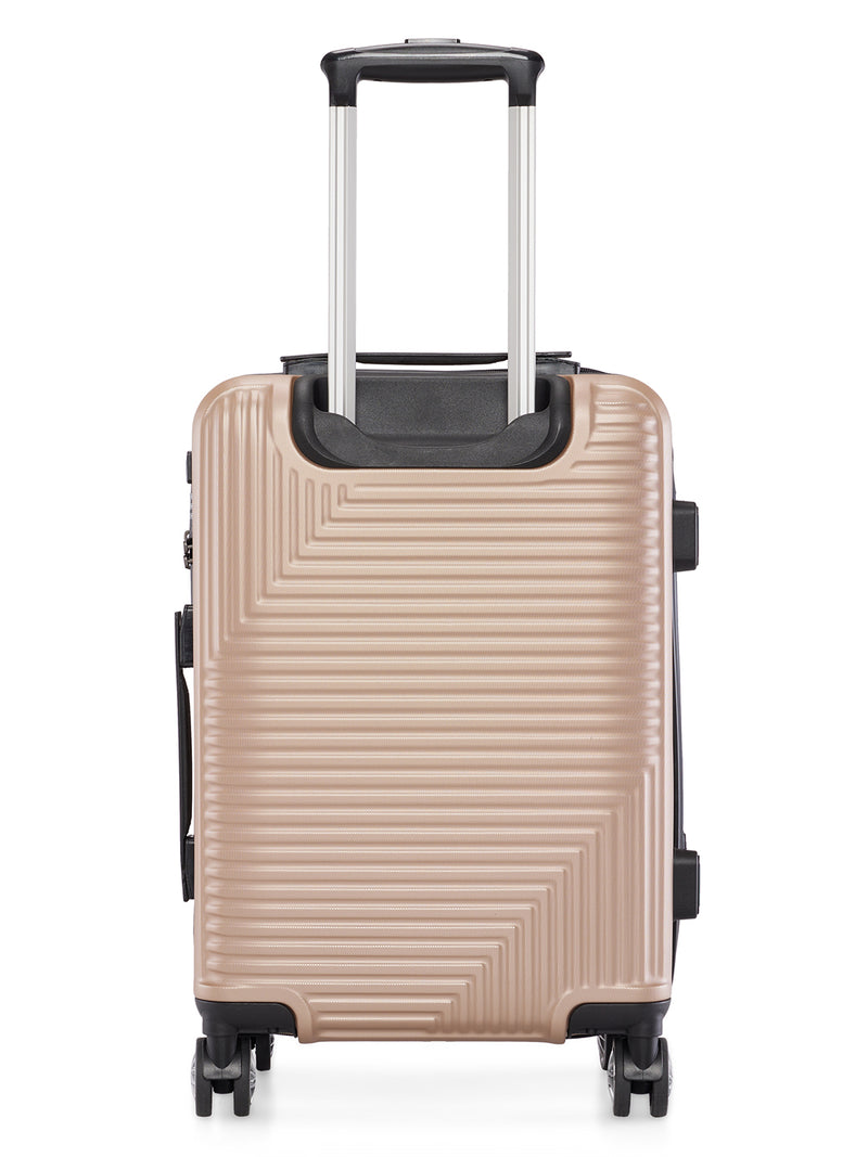 BAOMI URBAN VOYAGE Range Light Brown Hard Cabin Luggage