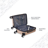 BAOMI URBAN VOYAGE Range Light Brown Hard Cabin Luggage
