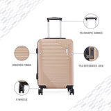 BAOMI URBAN VOYAGE Range Light Brown Hard Cabin Luggage