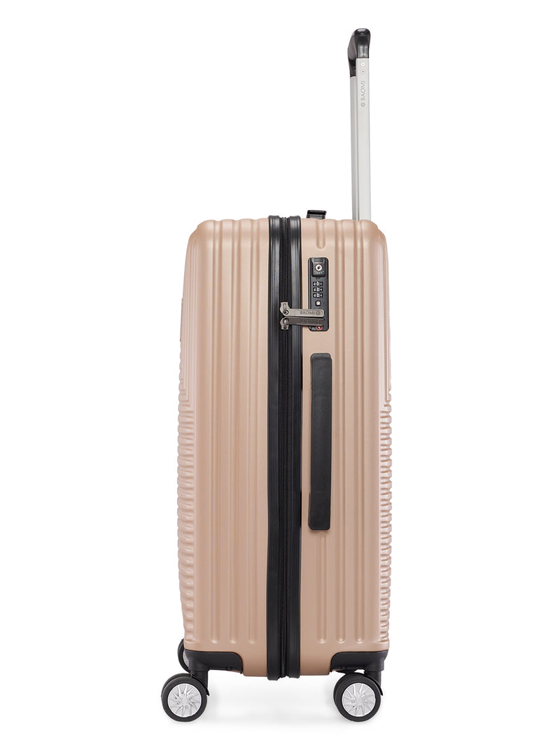 BAOMI URBAN VOYAGE Range Light Brown Hard Medium Luggage