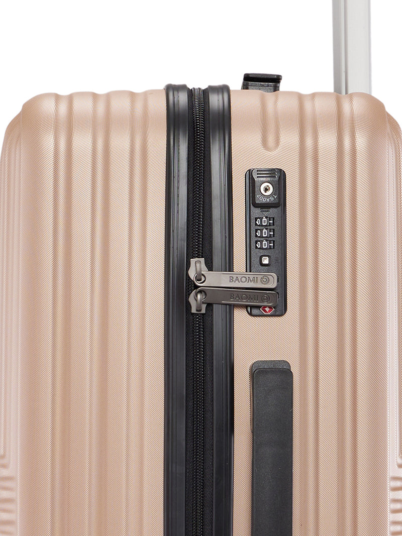 BAOMI URBAN VOYAGE Range Light Brown Hard Medium Luggage