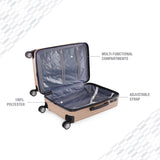 BAOMI URBAN VOYAGE Range Light Brown Hard Medium Luggage
