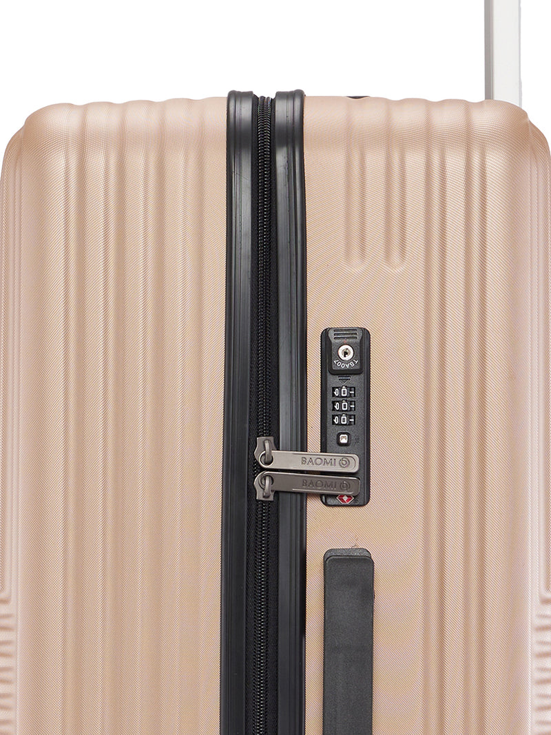 BAOMI URBAN VOYAGE Range Light Brown Hard Large Luggage