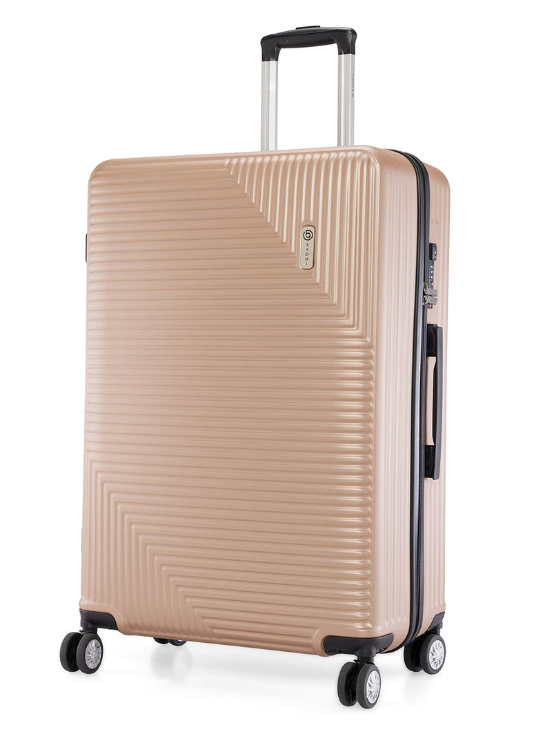 BAOMI URBAN VOYAGE Range Light Brown Hard Large Luggage
