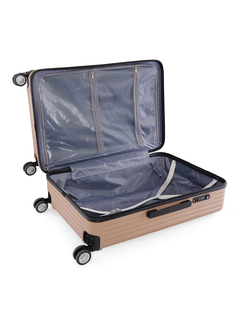 BAOMI URBAN VOYAGE Range Light Brown Hard Large Luggage