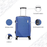 BAOMI URBAN VOYAGE Range Dark Blue Hard Cabin Luggage