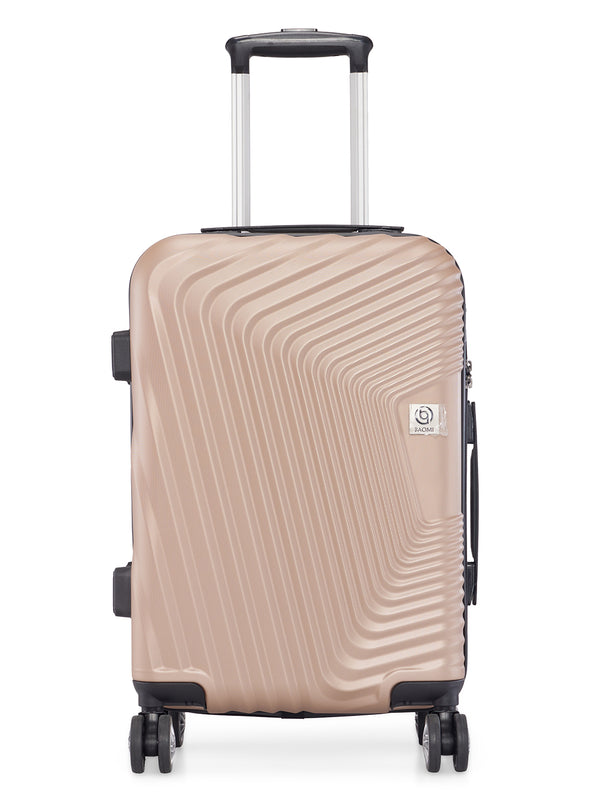 BAOMI RETRO ROAM Range Light Brown Hard Cabin Luggage