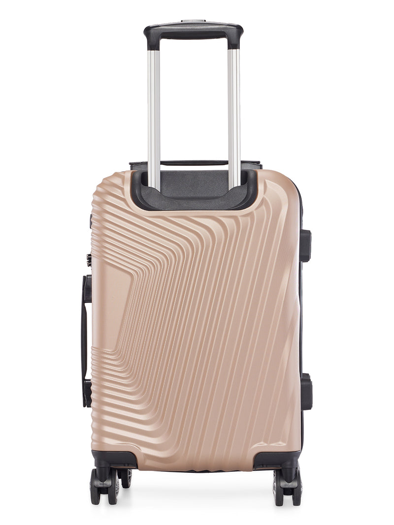 BAOMI RETRO ROAM Range Light Brown Hard Cabin Luggage