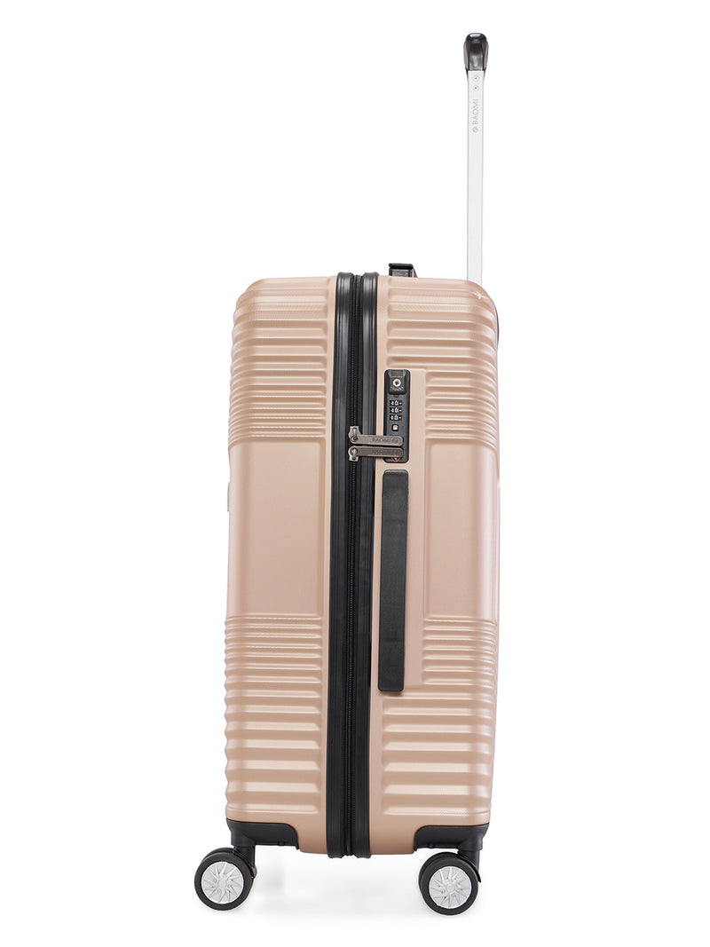 BAOMI RETRO ROAM Range Light Brown Hard Medium Luggage