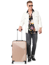 BAOMI RETRO ROAM Range Light Brown Hard Medium Luggage