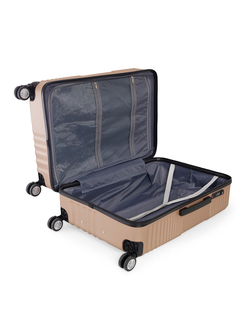 BAOMI RETRO ROAM Range Light Brown Hard Large Luggage