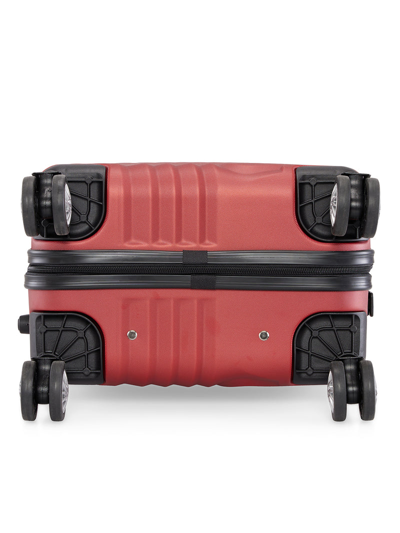 BAOMI RETRO ROAM Range Red Hard Cabin Luggage