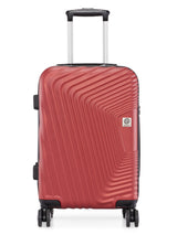 BAOMI RETRO ROAM Range Red Hard Cabin Luggage