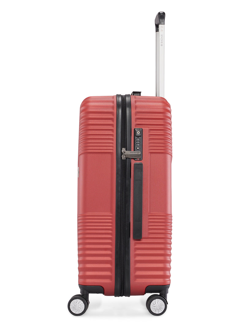 BAOMI RETRO ROAM Range Red Hard Medium Luggage