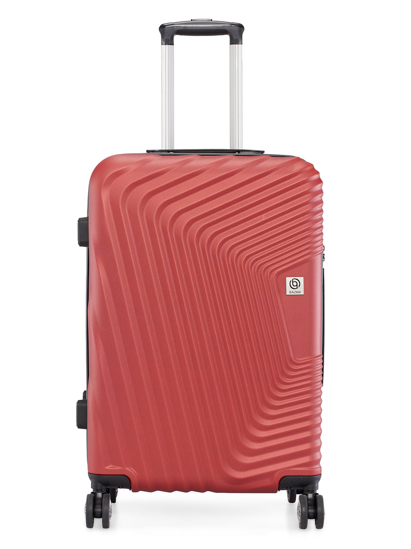 BAOMI RETRO ROAM Range Red Hard Medium Luggage