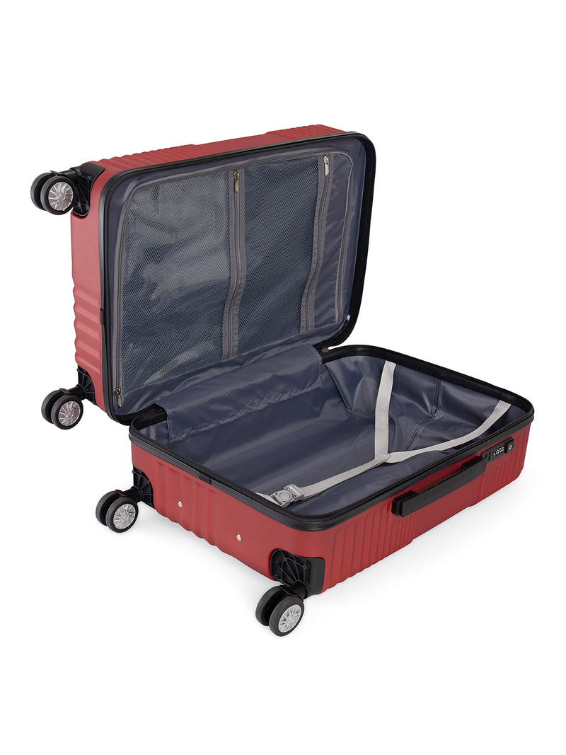 BAOMI RETRO ROAM Range Red Hard Medium Luggage