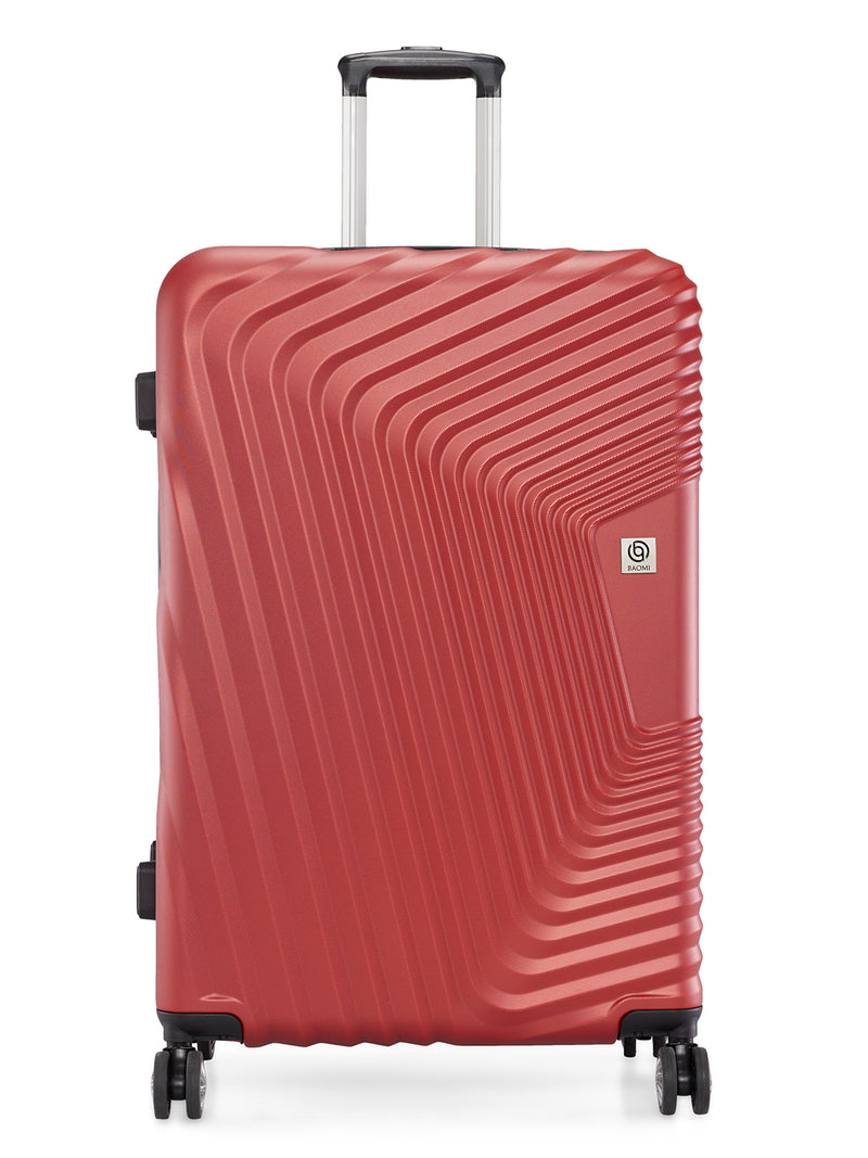 BAOMI RETRO ROAM Range Red Hard Large Luggage