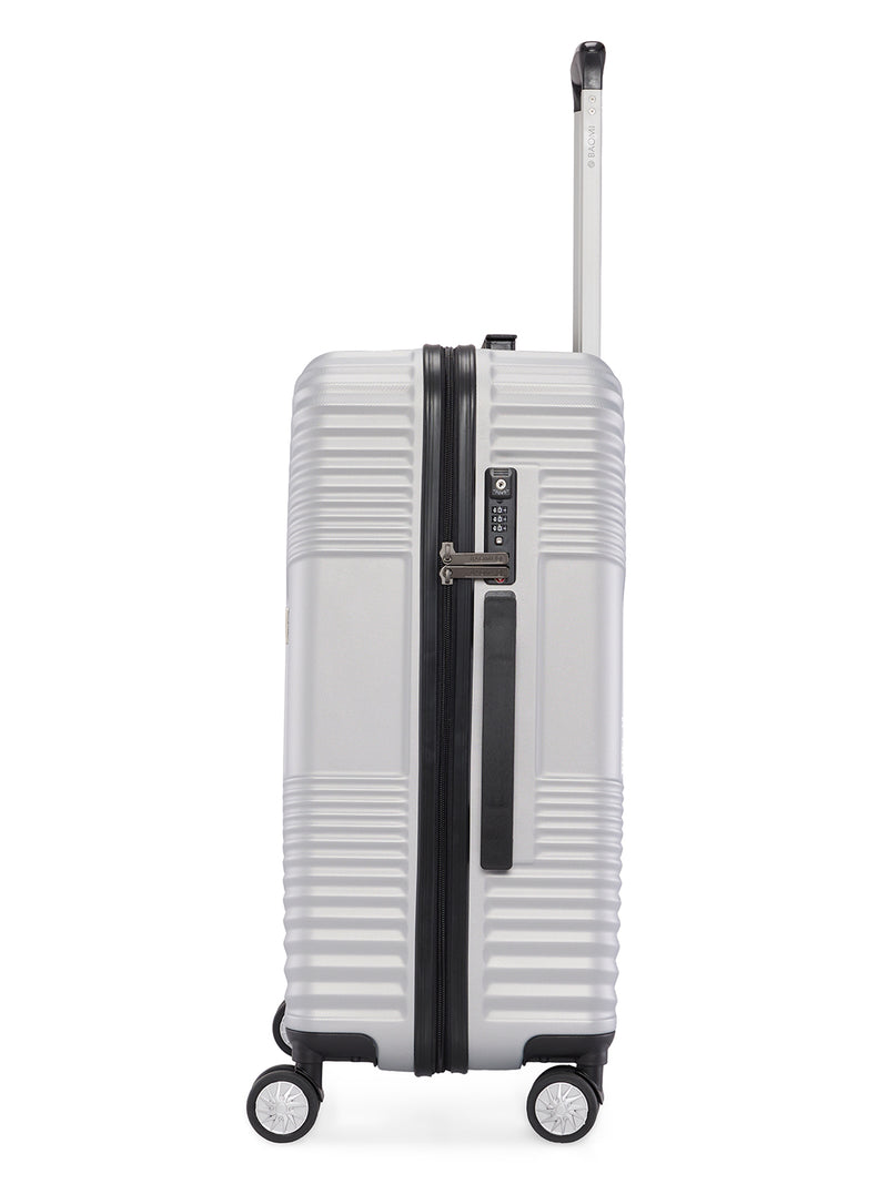 BAOMI RETRO ROAM Range Silver Hard Medium Luggage
