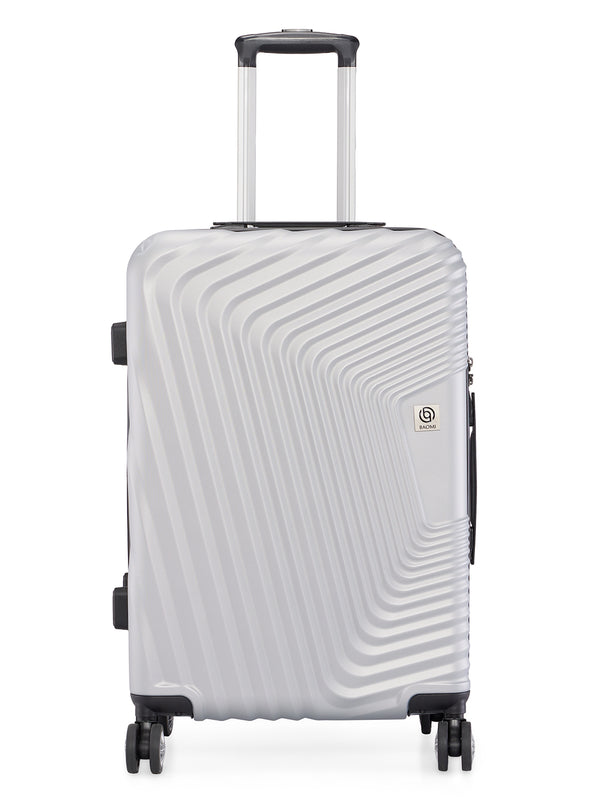 BAOMI RETRO ROAM Range Silver Hard Medium Luggage