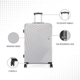 BAOMI RETRO ROAM Range Silver Hard Medium Luggage
