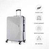 BAOMI RETRO ROAM Range Silver Hard Medium Luggage