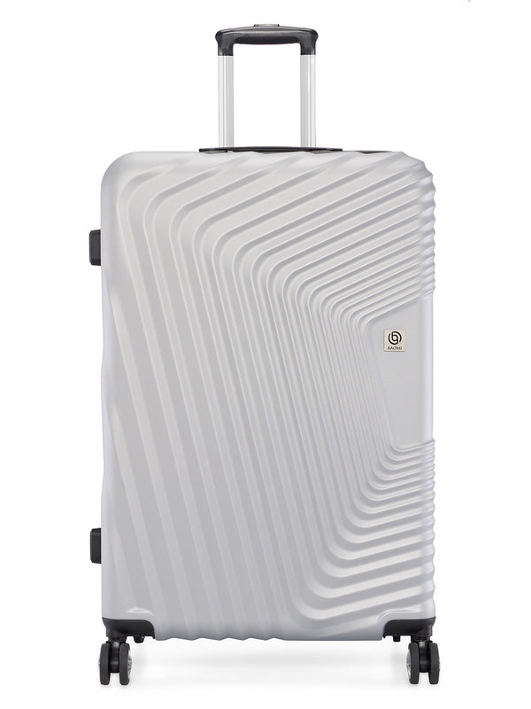 BAOMI RETRO ROAM Range Silver Hard Large Luggage
