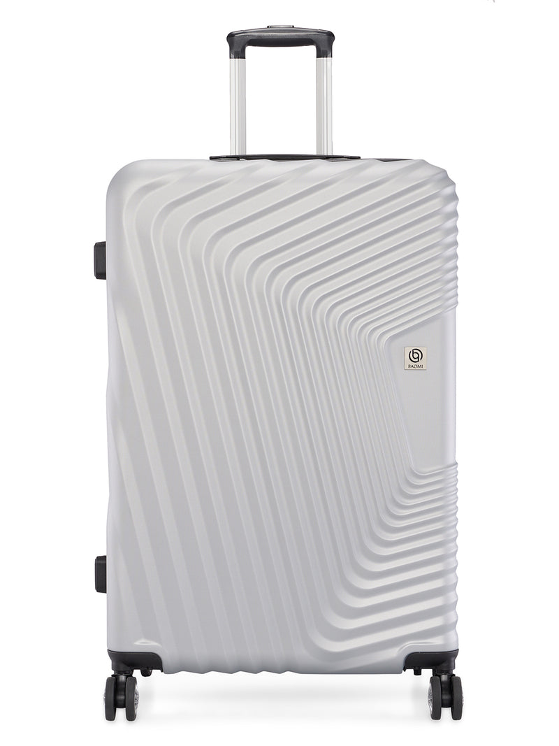 BAOMI RETRO ROAM Range Silver Hard Large Luggage