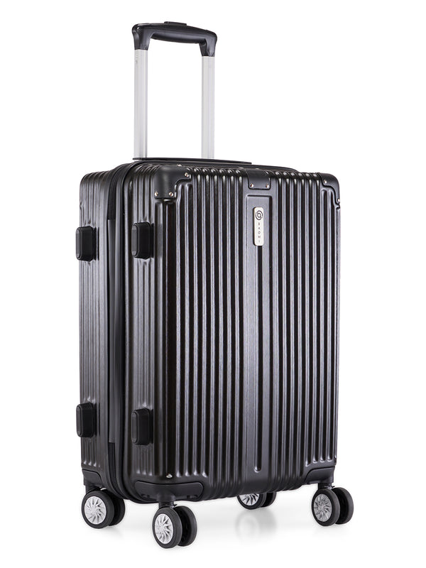 BAOMI SOLID GOLD Range Black Hard Cabin Luggage