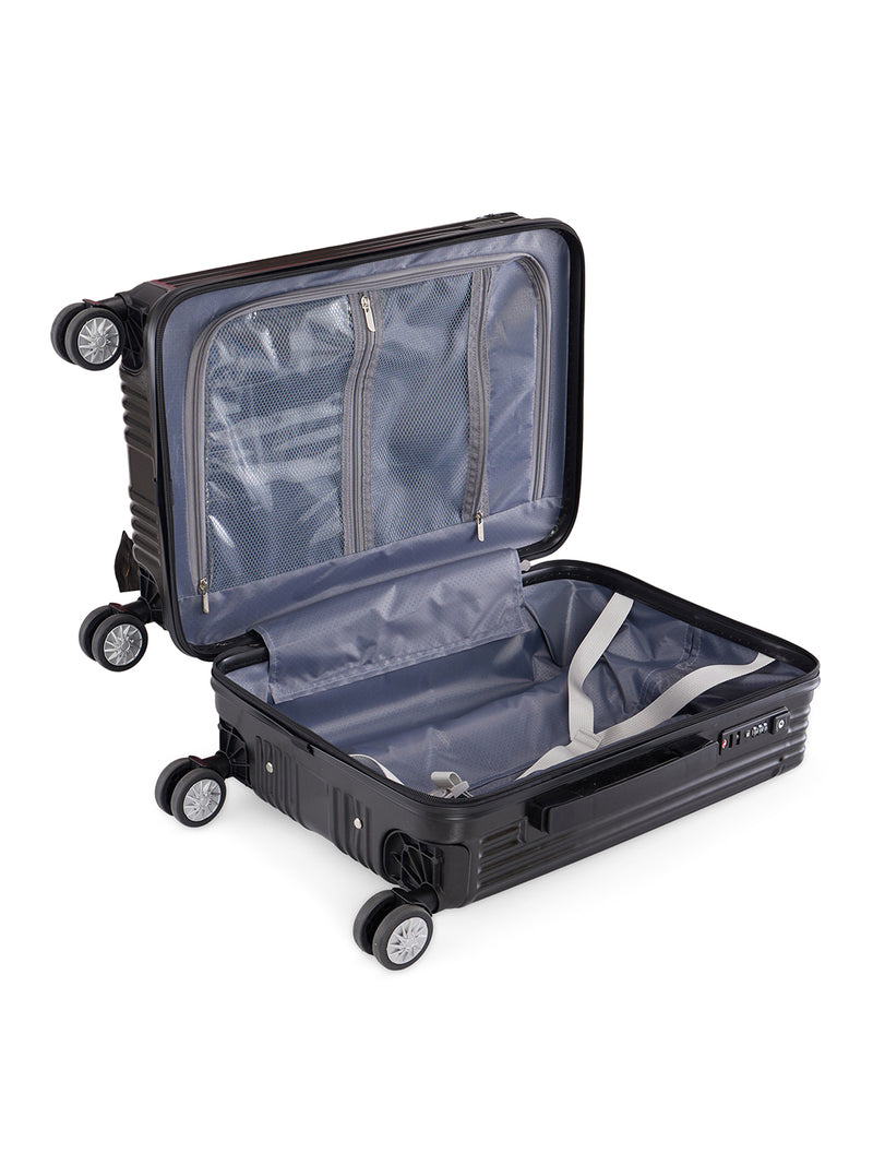 BAOMI SOLID GOLD Range Black Hard Cabin Luggage