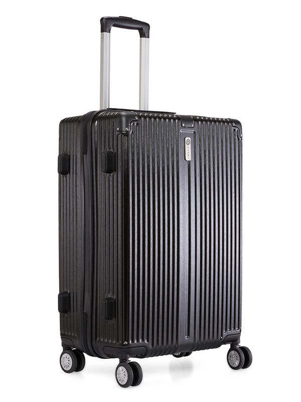 BAOMI SOLID GOLD Range Black Hard Medium Luggage