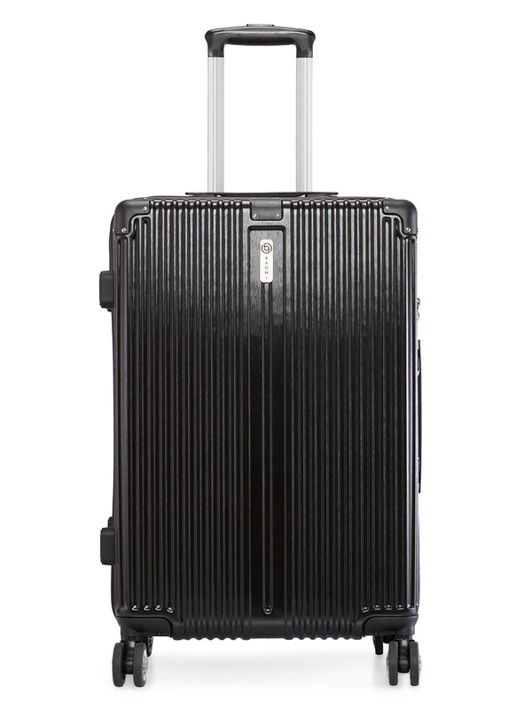 BAOMI SOLID GOLD Range Black Hard Medium Luggage