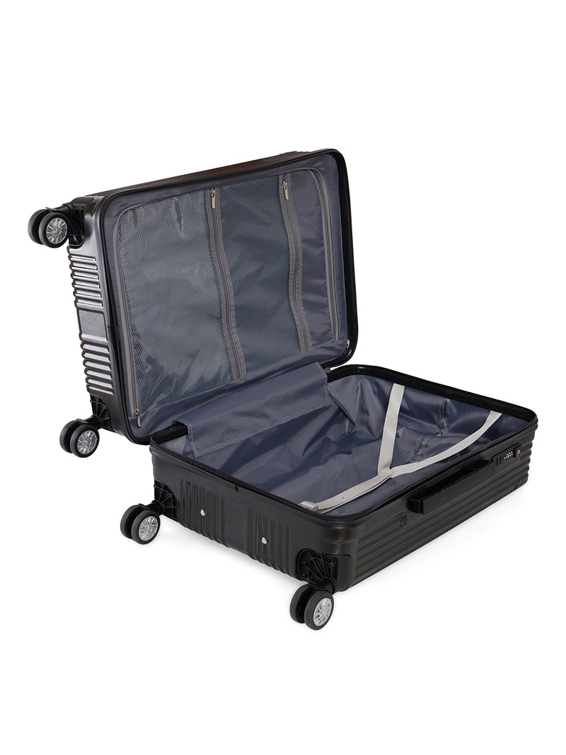 BAOMI SOLID GOLD Range Black Hard Medium Luggage