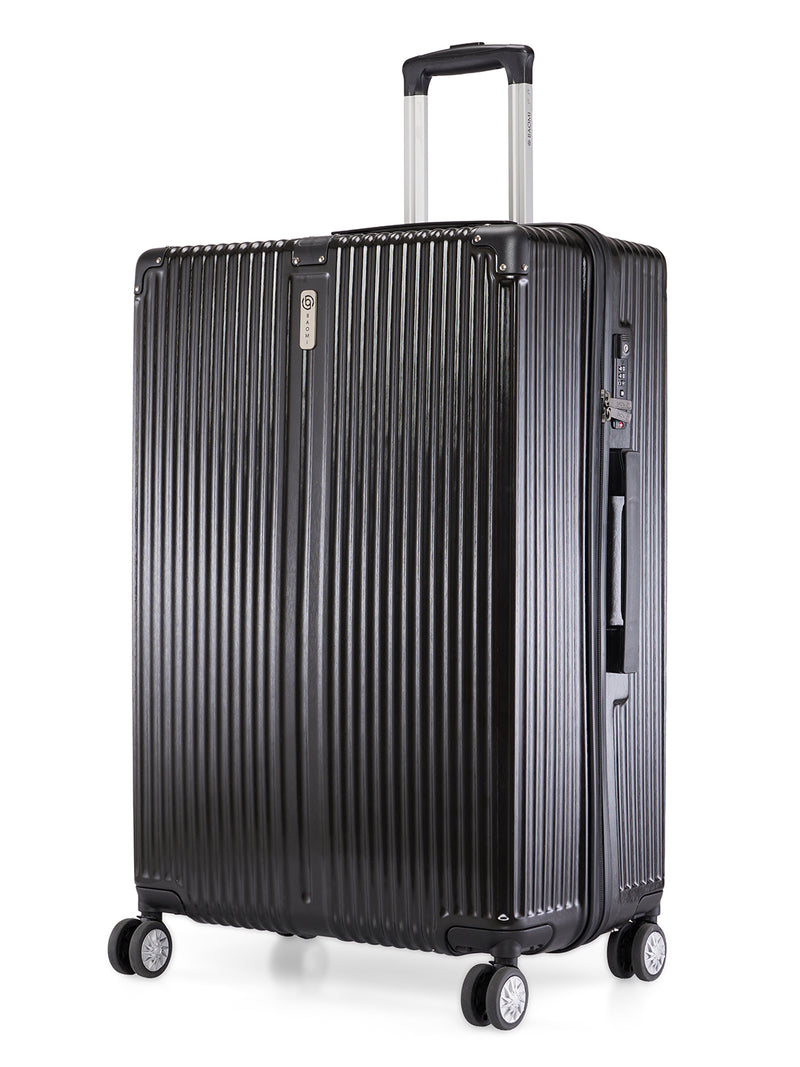 BAOMI SOLID GOLD Range Black Hard Large Luggage
