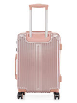 BAOMI SOLID GOLD Range Rose Gold Hard Cabin Luggage