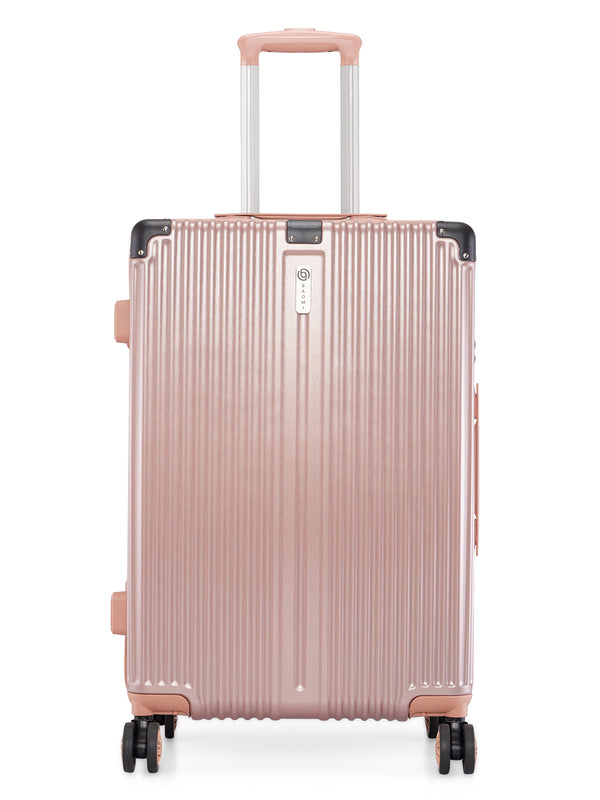BAOMI SOLID GOLD Range Rose Gold Hard Medium Luggage