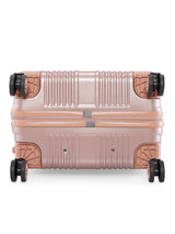 BAOMI SOLID GOLD Range Rose Gold Hard Medium Luggage