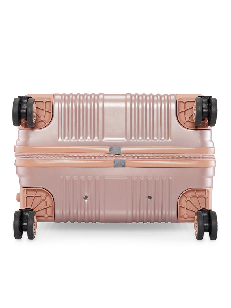 BAOMI SOLID GOLD Range Rose Gold Hard Medium Luggage