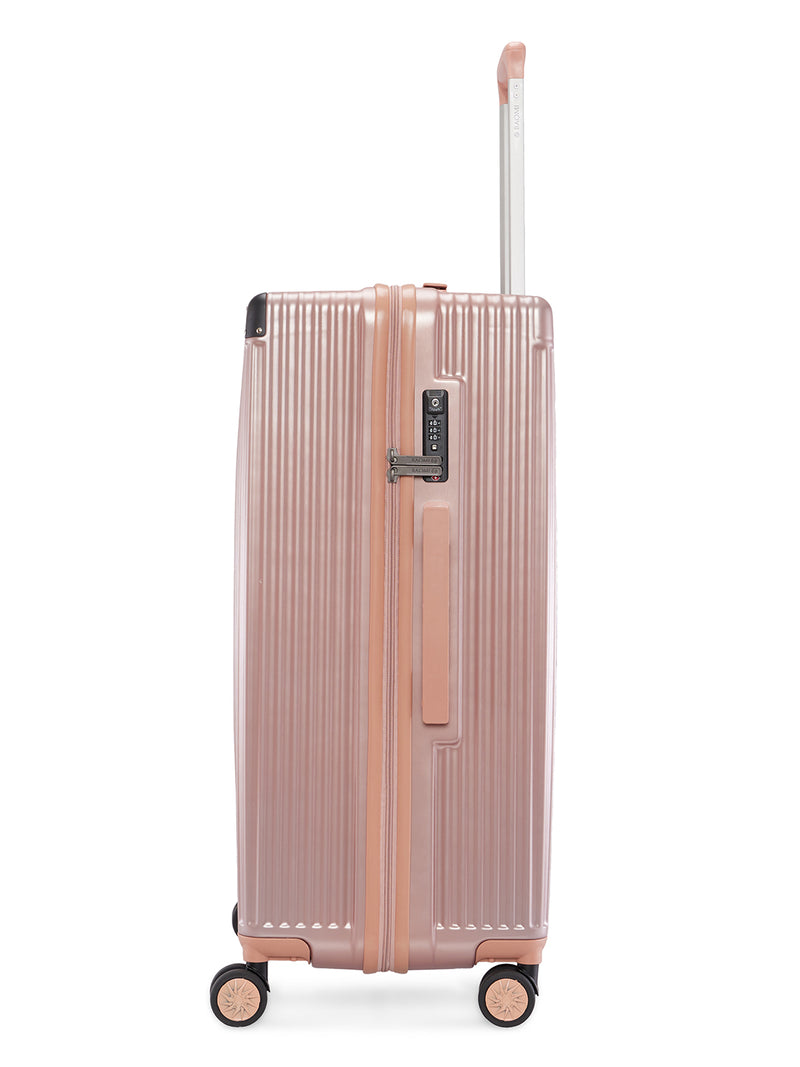 BAOMI SOLID GOLD Range Rose Gold Hard Large Luggage