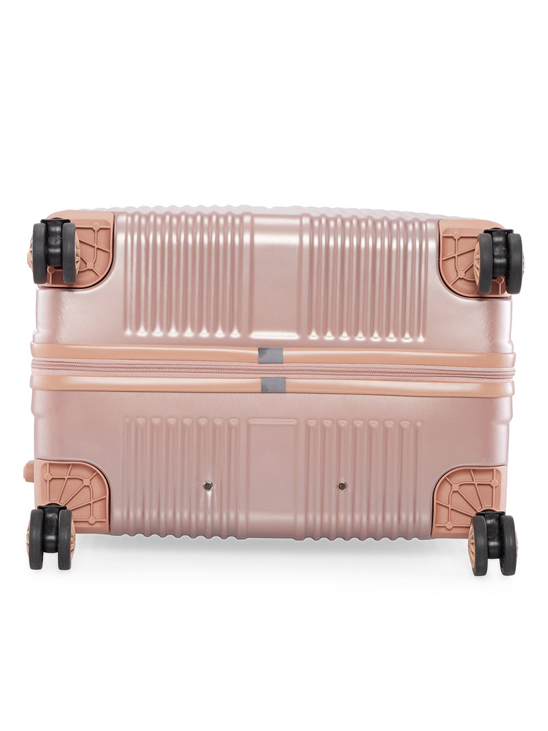 BAOMI SOLID GOLD Range Rose Gold Hard Large Luggage