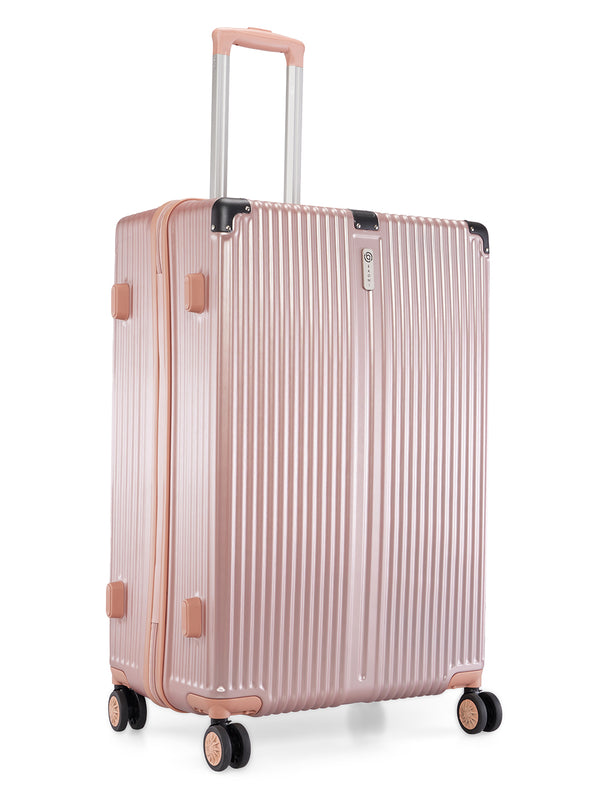 BAOMI SOLID GOLD Range Rose Gold Hard Large Luggage