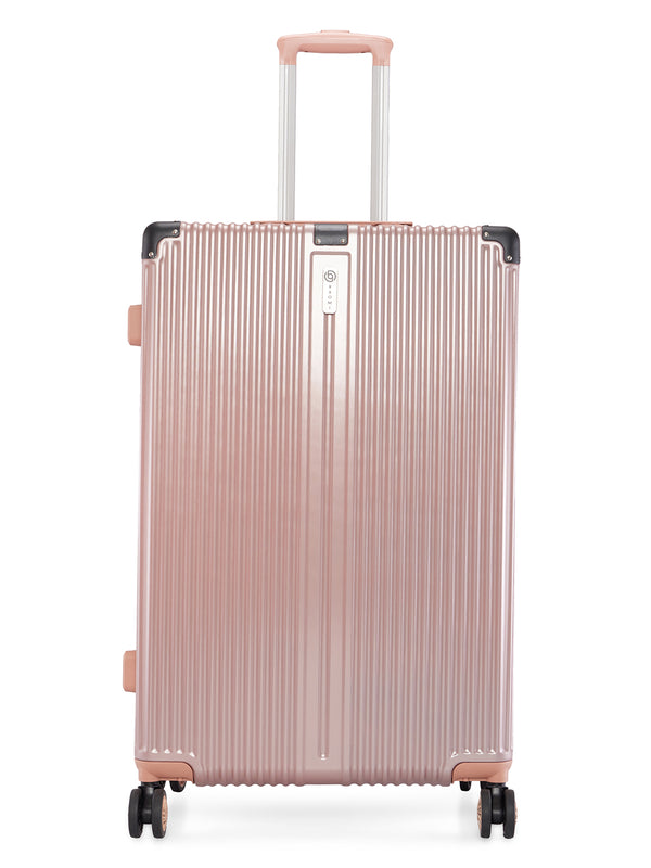 BAOMI SOLID GOLD Range Rose Gold Hard Large Luggage