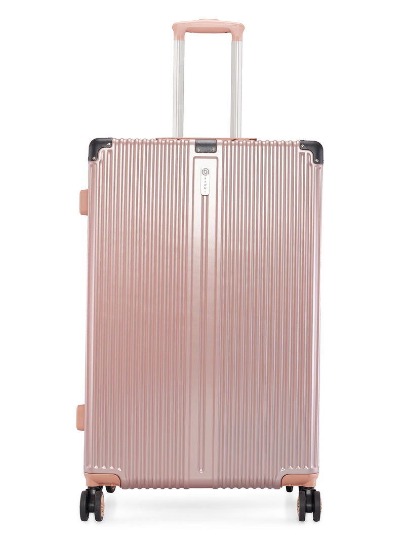 BAOMI SOLID GOLD Range Rose Gold Hard Large Luggage