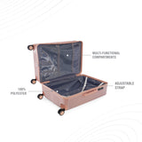 BAOMI SOLID GOLD Range Rose Gold Hard Large Luggage