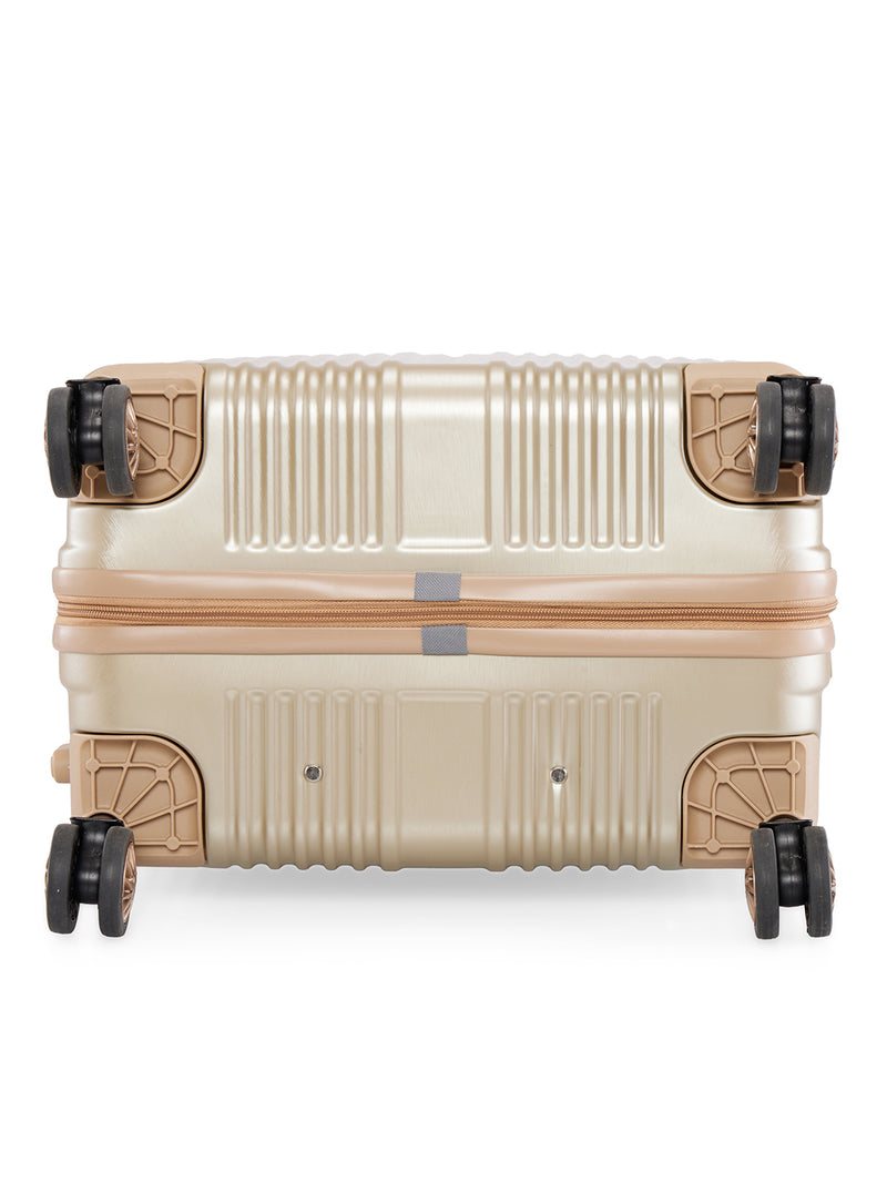 BAOMI SOLID GOLD Range Light Brown Hard Medium Luggage