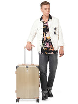 BAOMI SOLID GOLD Range Light Brown Hard Medium Luggage